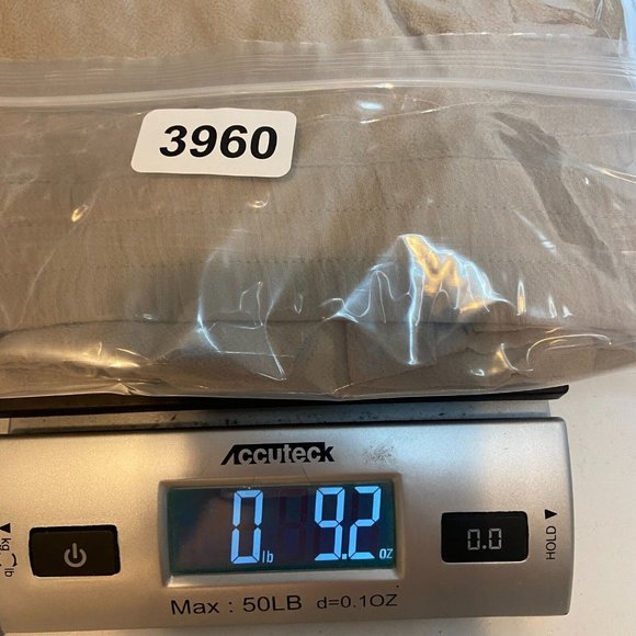 J Jill Women L Crop Pull On Pant Beige Crinkle Elastic Stretch Waist Lightweight - Picture 10 of 10